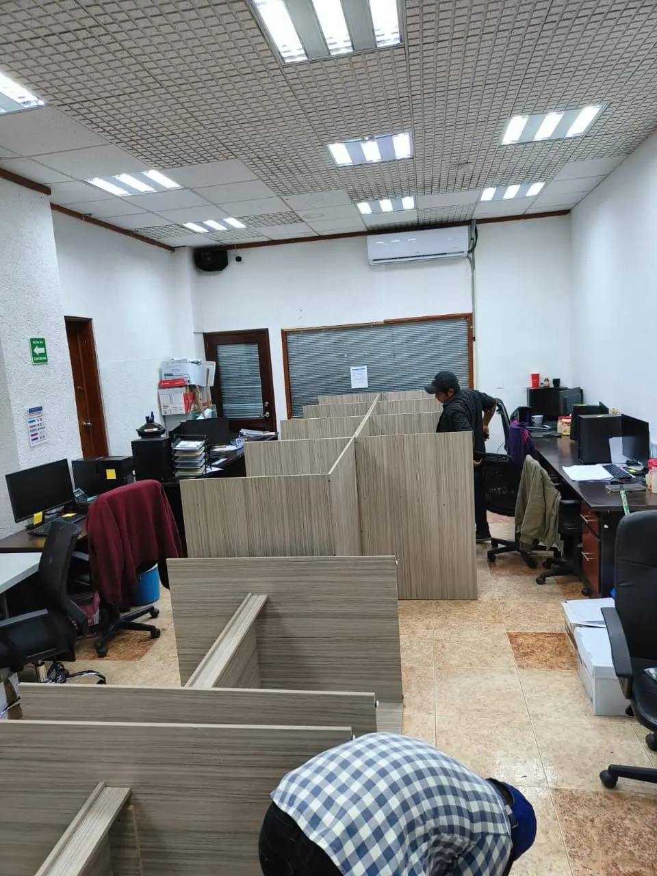 Instalacion cubiculos